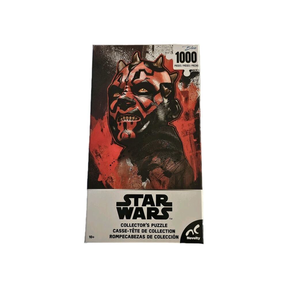 Disney Star Wars Darth Maul 1000 Pieces Jigsaw Puzzle New Sealed Bag Collectors